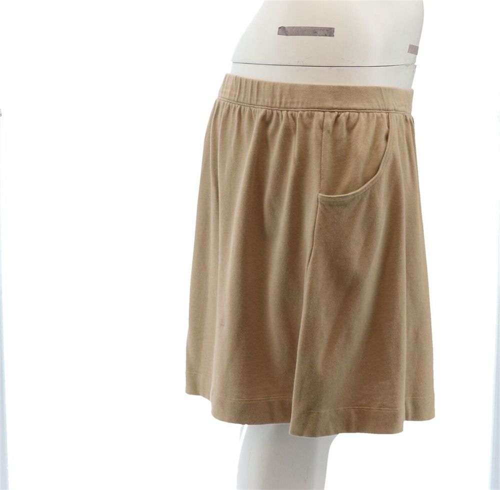 Lands' End Women's Knit Gathered Skort Khaki 20 NEW 403723 - Picture 7 of 8